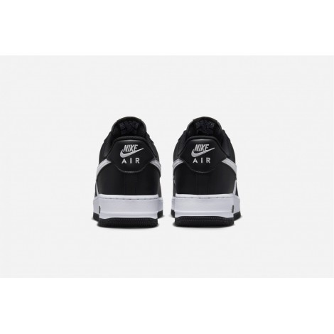 Nike Air Force 1 ’07 Black/White (DV0788-001) – adidasi negri cu Swoosh alb